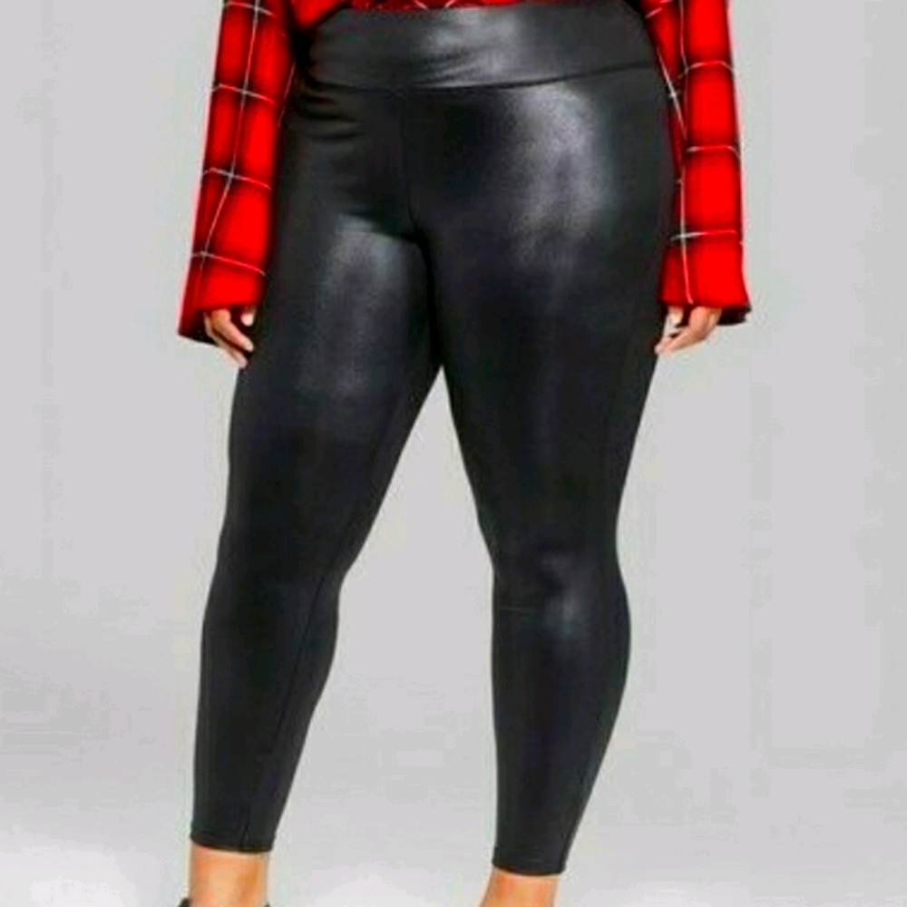 Wild Fable Faux Leather Leggings
